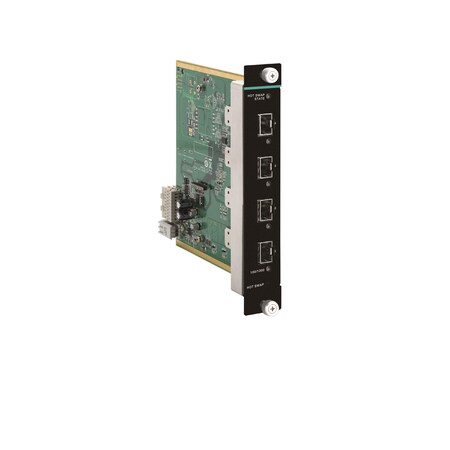 Moxa Gigabit Ethernet Interface Module W/ 4 100/1000Basesfp Slots IM-G7000A-4GSFP